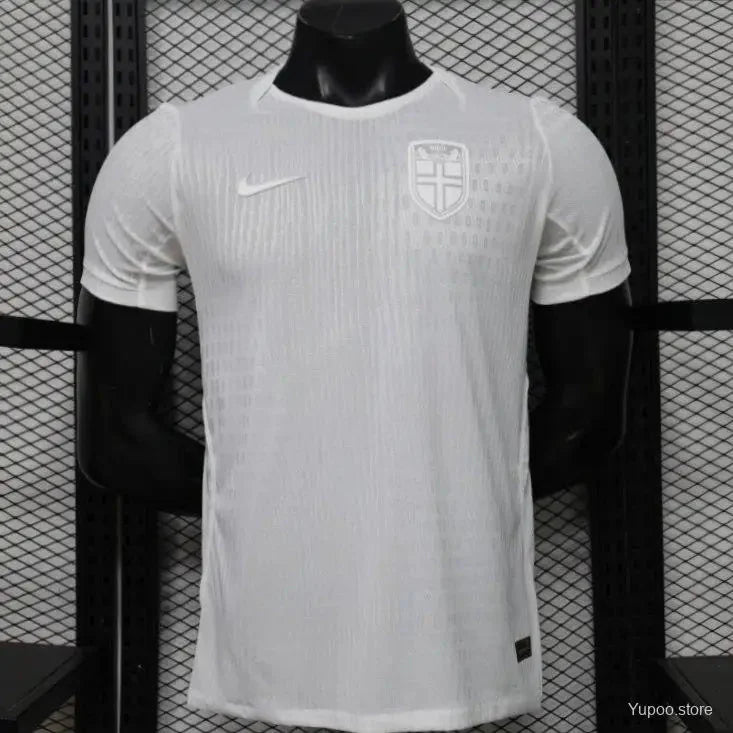 Maillot Norvège Third Coupe du Monde 2026 version joueur avec Haaland et Ødegaard