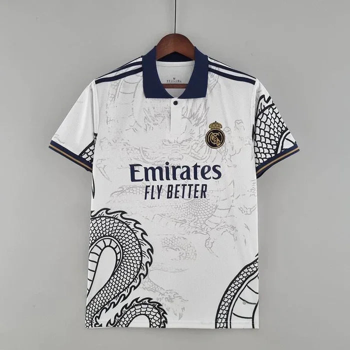 Maillot Real Madrid édition spéciale dragon blanc