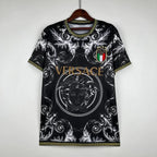 Maillot Italie collab Versace noir