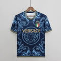 Maillot Italie concept bleu et doré