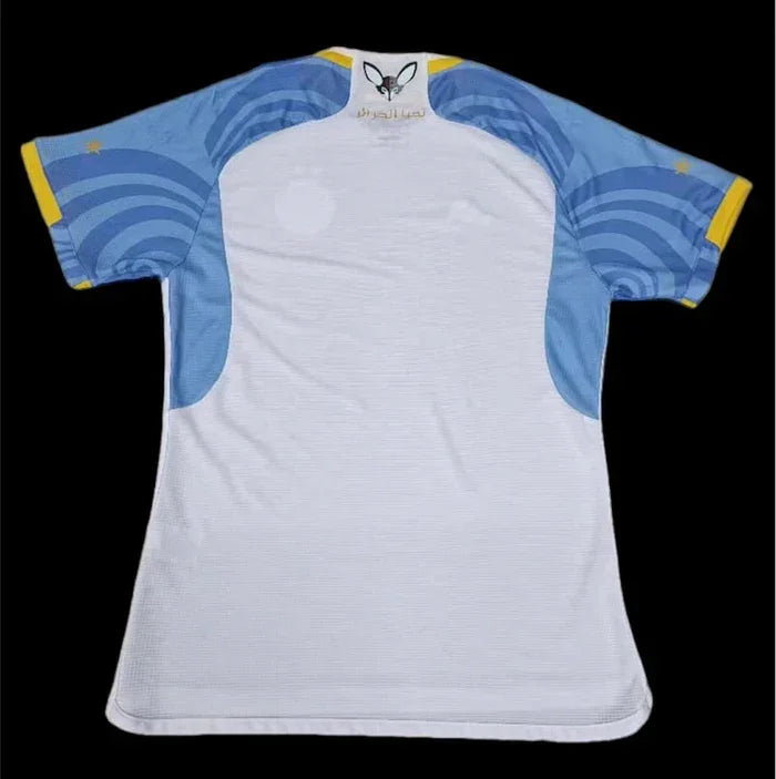 Maillot Algérie nouvelle édition bleu blanc Palestine
