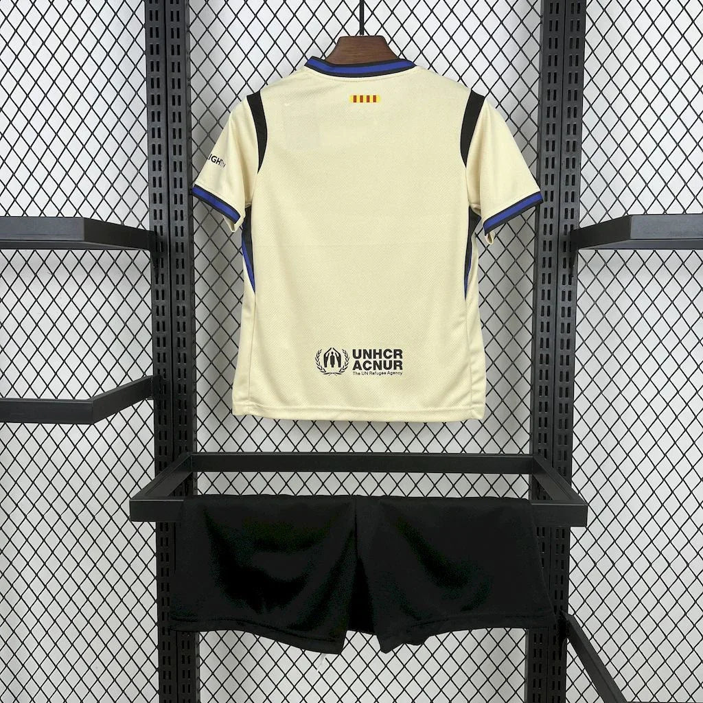 Kit enfant FC Barcelone extérieur 2025-26