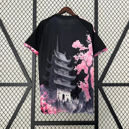 Maillot Japon édition spéciale dragon noir et rose