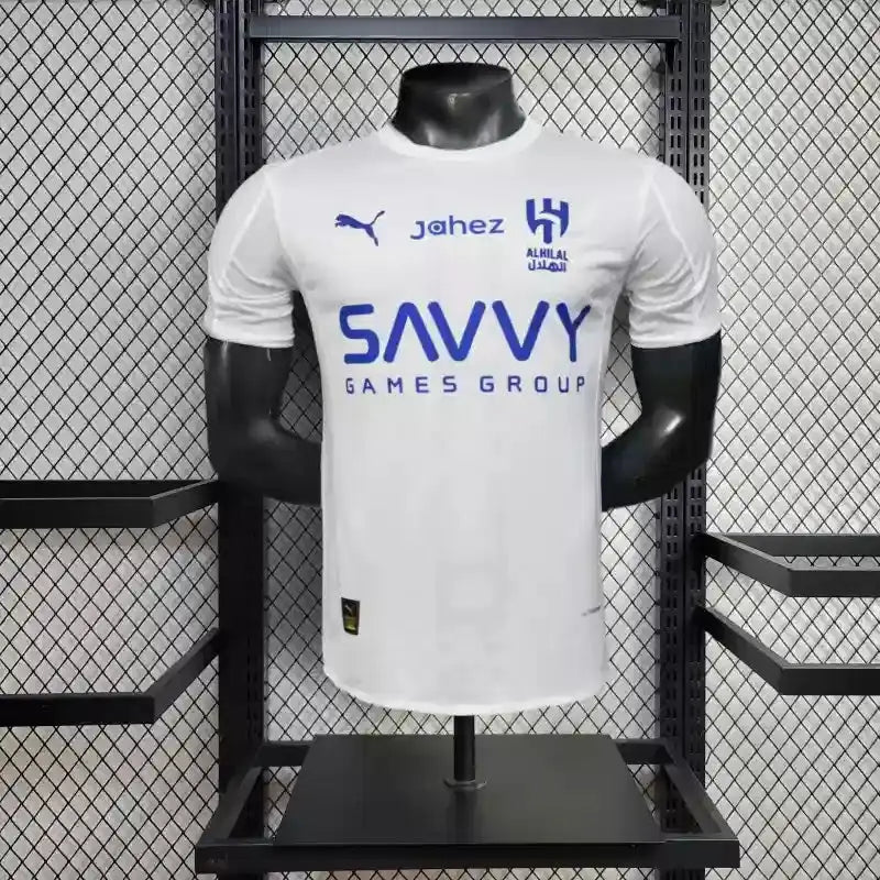 Al-Hilal SC Auswärts Trikot Spielerversion Weiß 2025/2026