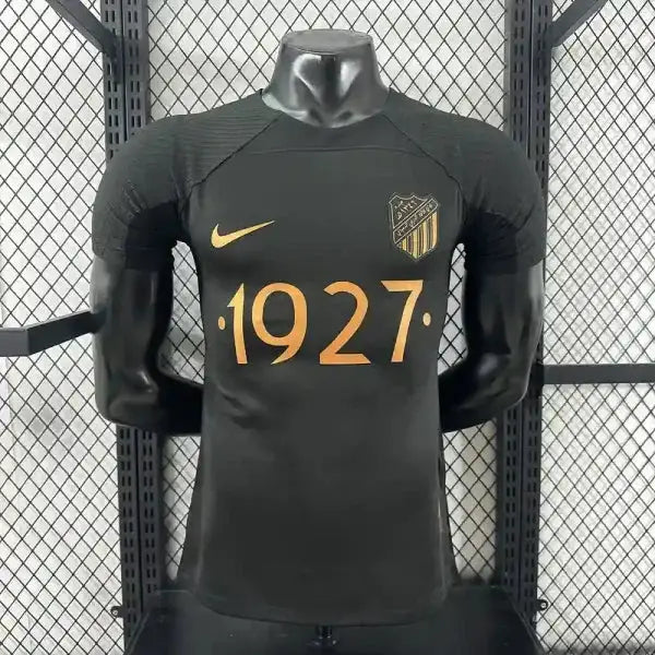 Al-Ittihad Schwarz/Gold Spielerversion 2025/2026
