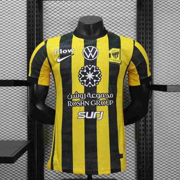 Al-Ittihad Spielerversion Jeddah United Heimtrikot 2025/2026