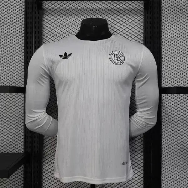 Germany 125th Edition Long Sleeve White Player Version 2025/2026
