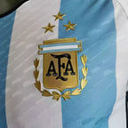 Argentinien Heimtrikot Retro-Spielerversion 2022