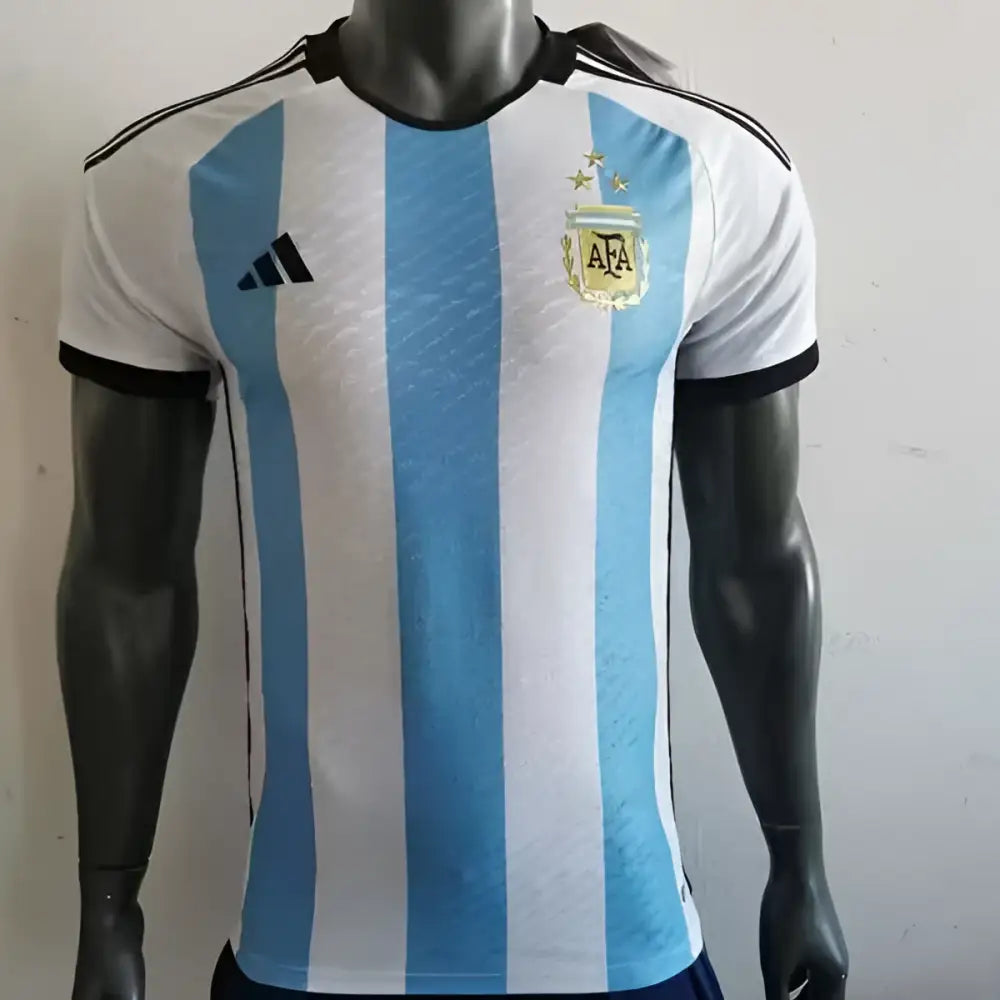 Argentinien Heimtrikot Retro-Spielerversion 2022