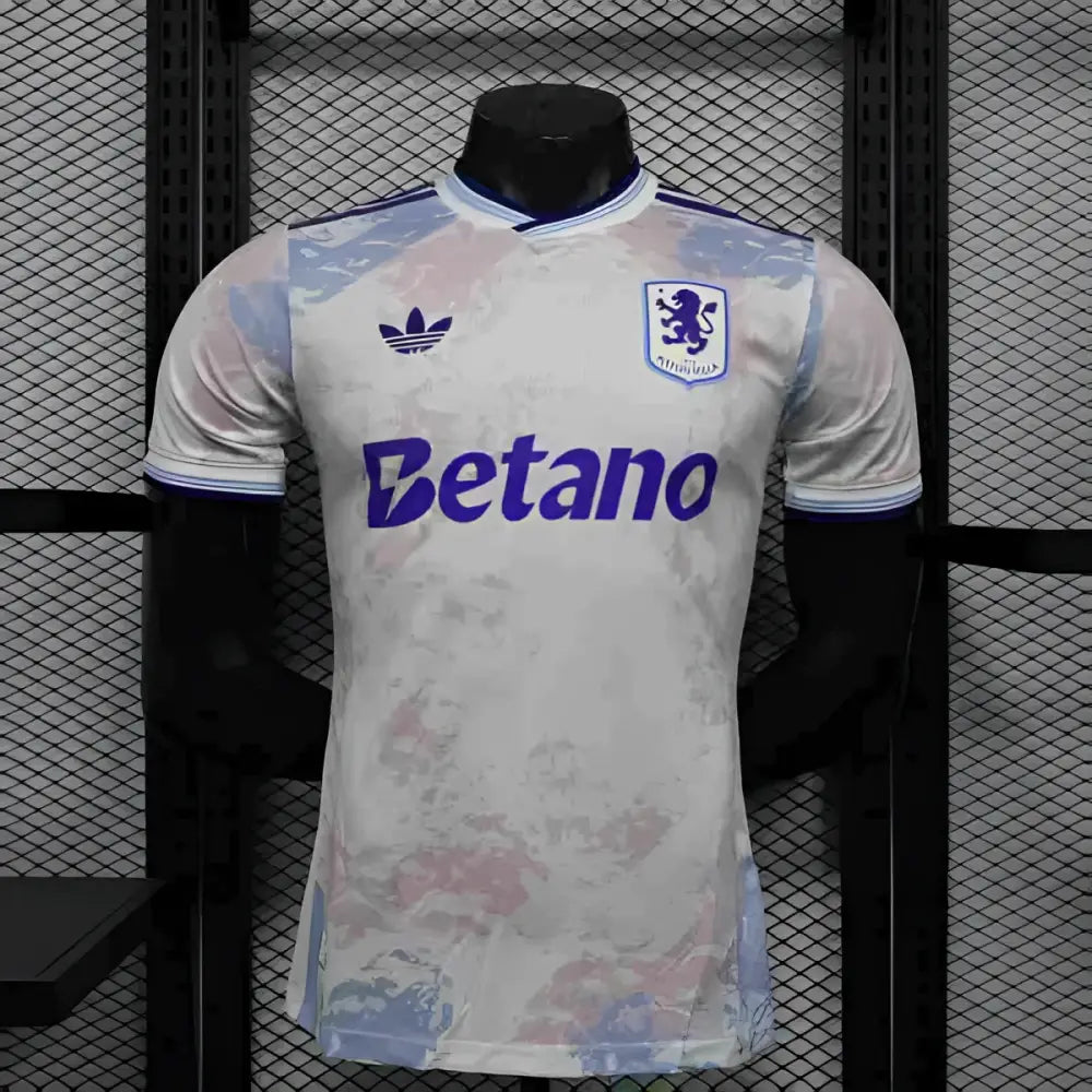 Aston Villa Auswärtstrikot Spielerversion 2025/2026