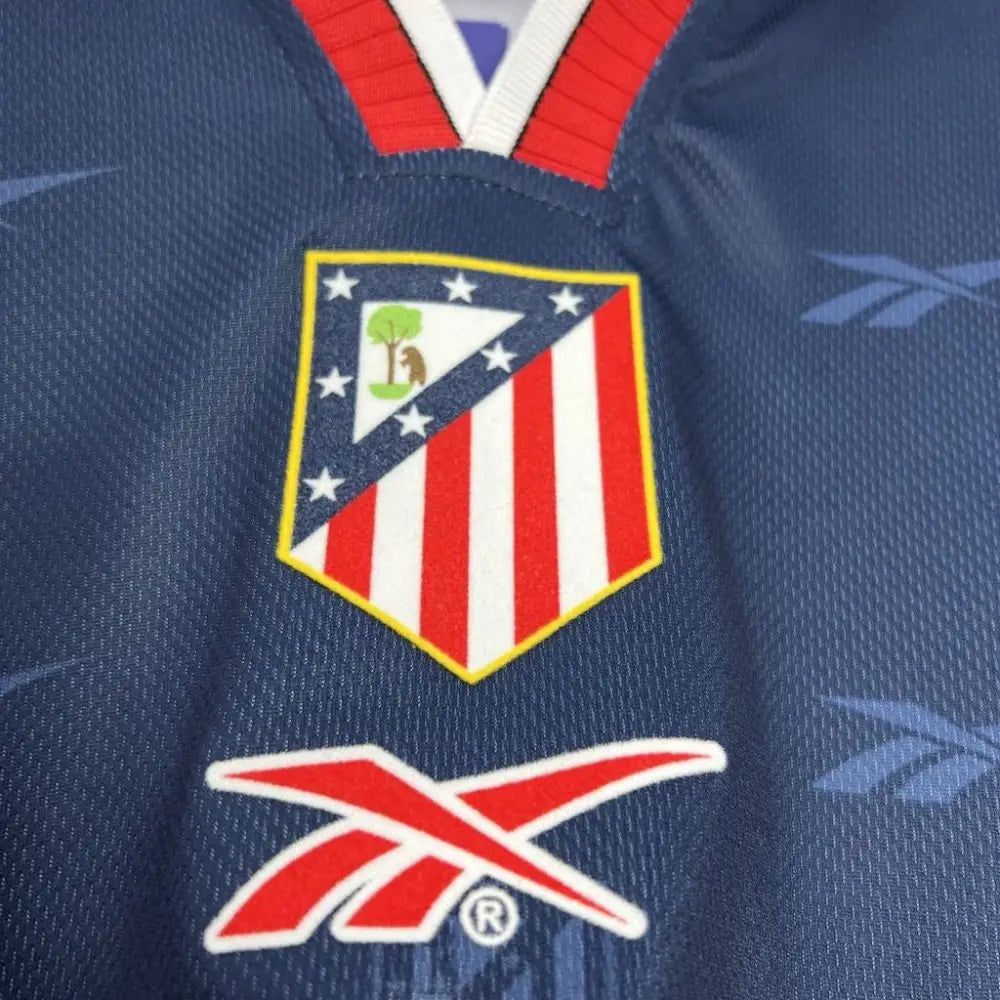 Atlético Madrid Auswärtstrikot Retro 1998/1999