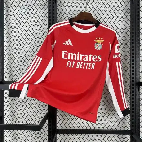 Benfica Lisbon Home Long Sleeve 2025/2026