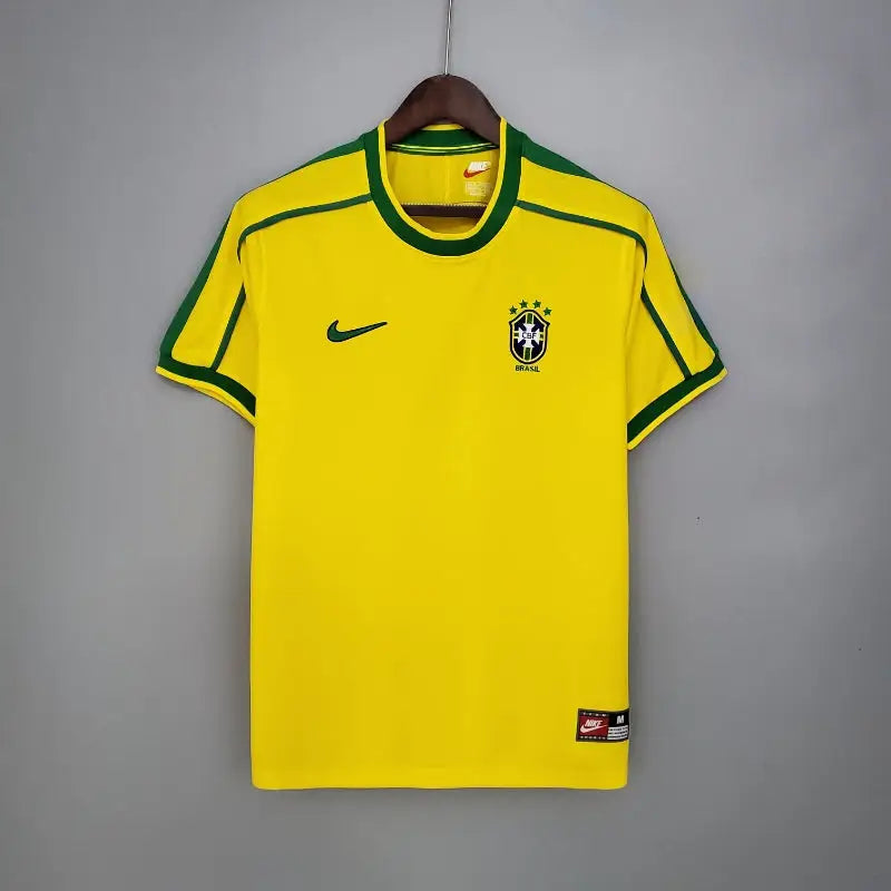 Brasil Heim Trikot Retro 1998