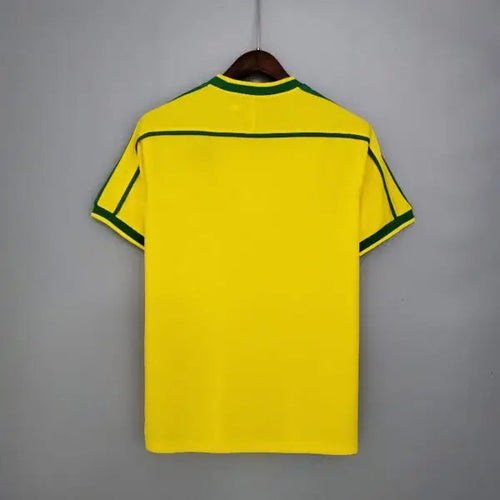 Brésil Domicile Retro 1998 Passe D