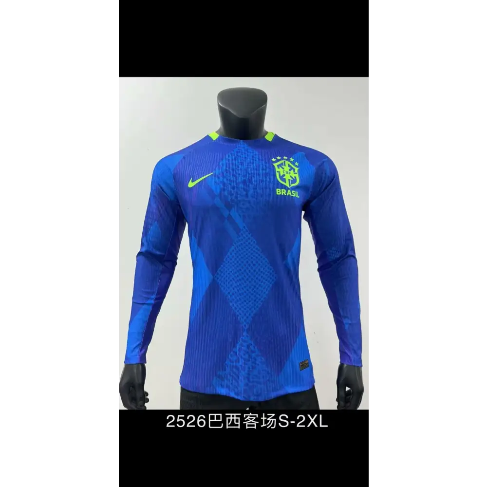Brasil Auswärts Spielerversion Langarm 2025/2026