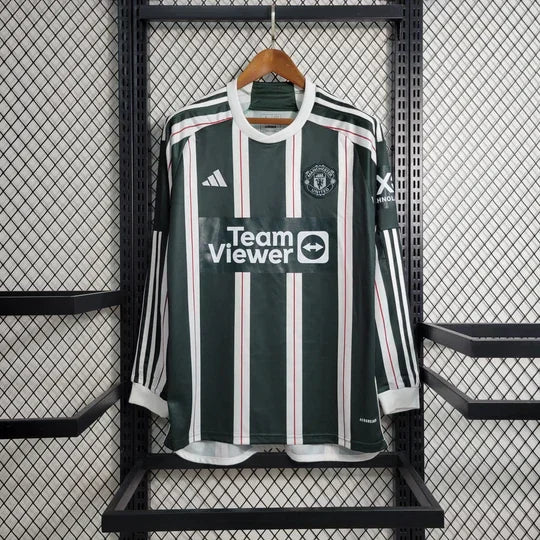 Maillot Manchester United extérieur 2023 2024 manches longues