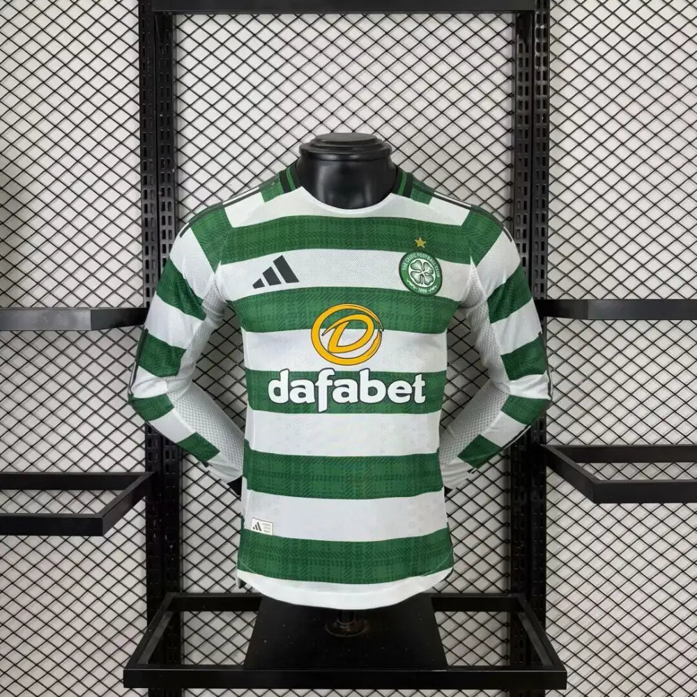 Celtic Home Long Sleeve 2025/2026