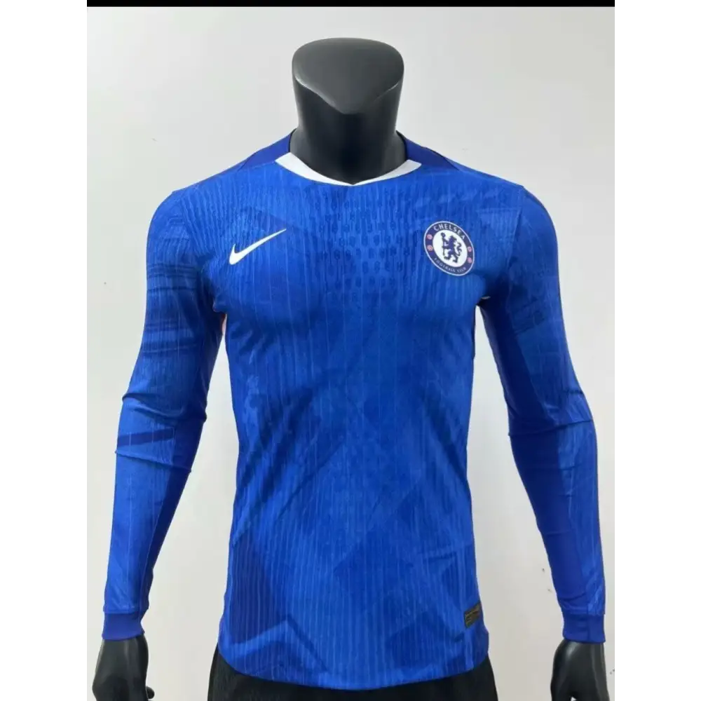 Chelsea Heimtrikot Spielerversion Langarm 2025/2026