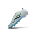 Adidas F50 White and Blue Cleats