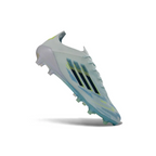 Adidas F50 White and Blue Cleats
