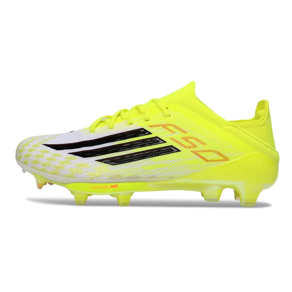 Adidas F50 Yellow and White Cleats