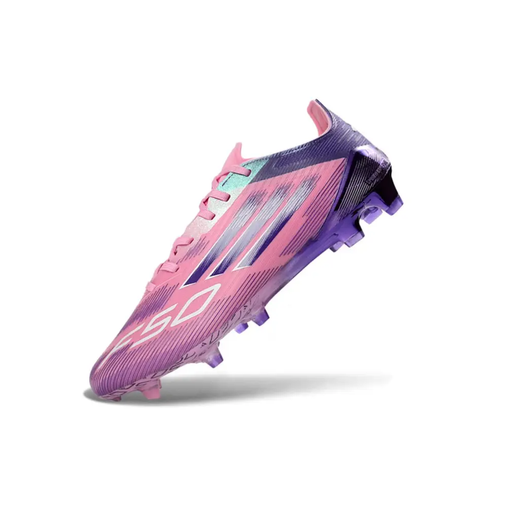 Adidas F50 Pink and Purple Cleats