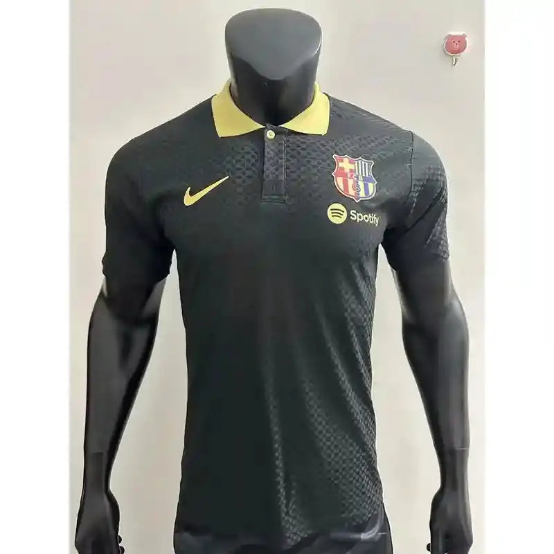 FC Barcelona Black Player Version Polo 2025/2026