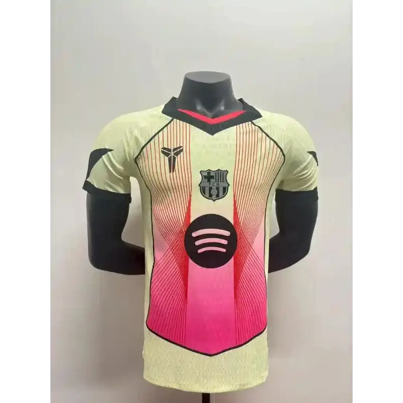 FC Barcelona Sonderedition Gelb/Pink Spielerversion 2025/2026