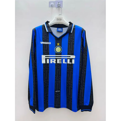 Inter Milan Domicile Manches Longues Retro 1997/1998 Passe D