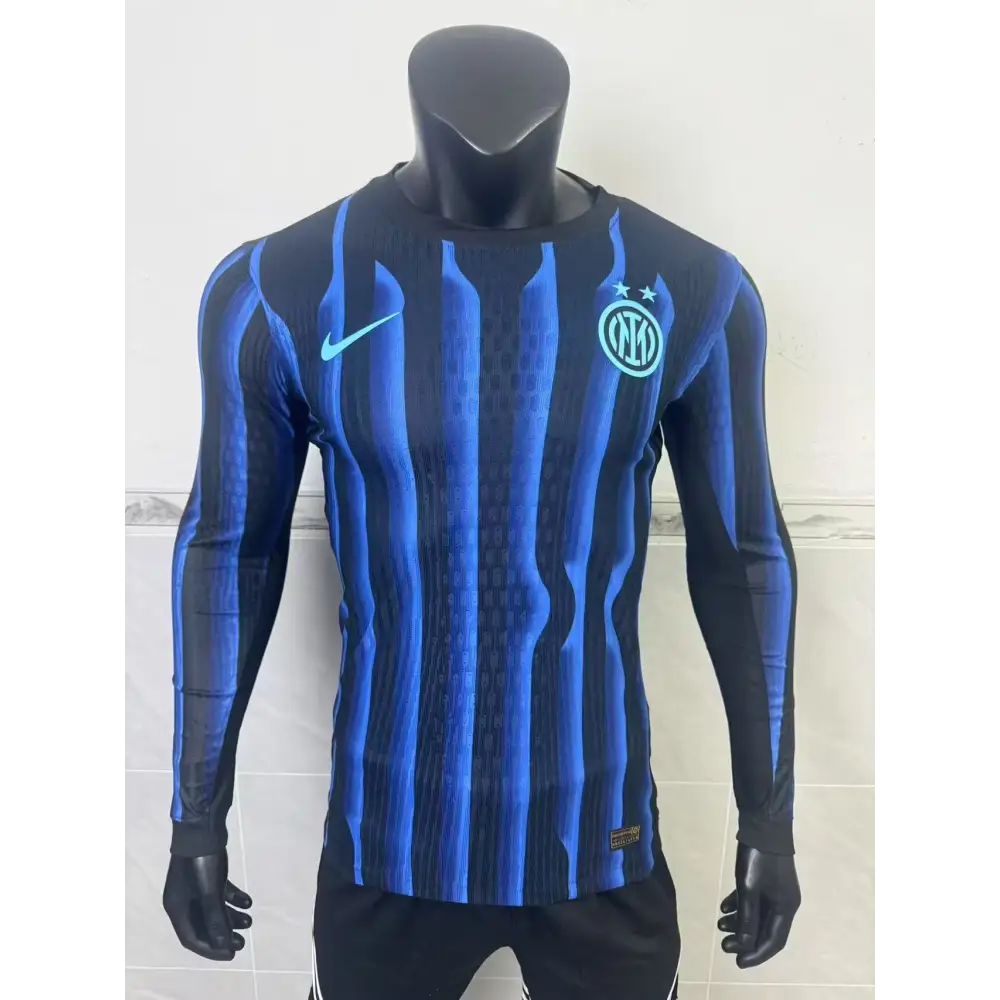Inter Milan Home Player Version Long-Sleeve 2025/2026