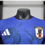 Japanisches Konzept Blauer Samurai