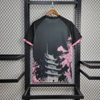 Japan Konzept Drache Schwarz & Rose