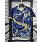 Japan Concept Dragon Blue Gold