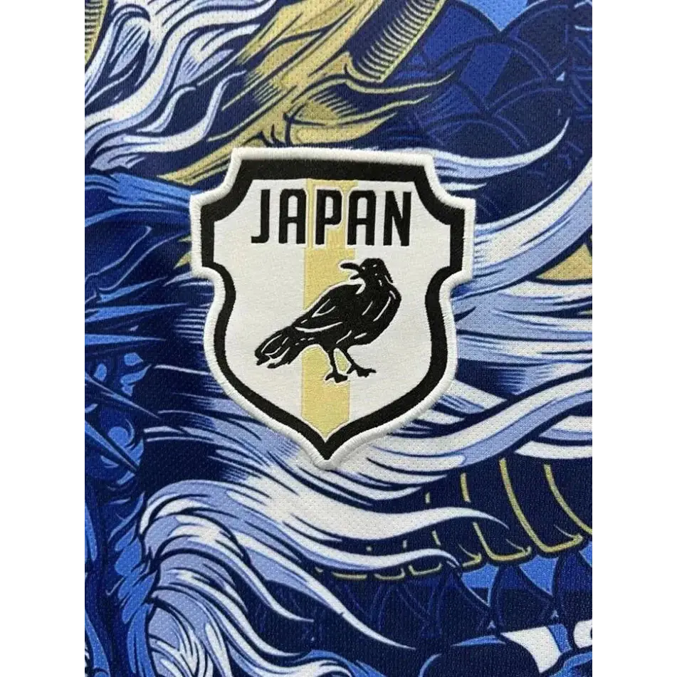 Japan Concept Dragon Blue Gold