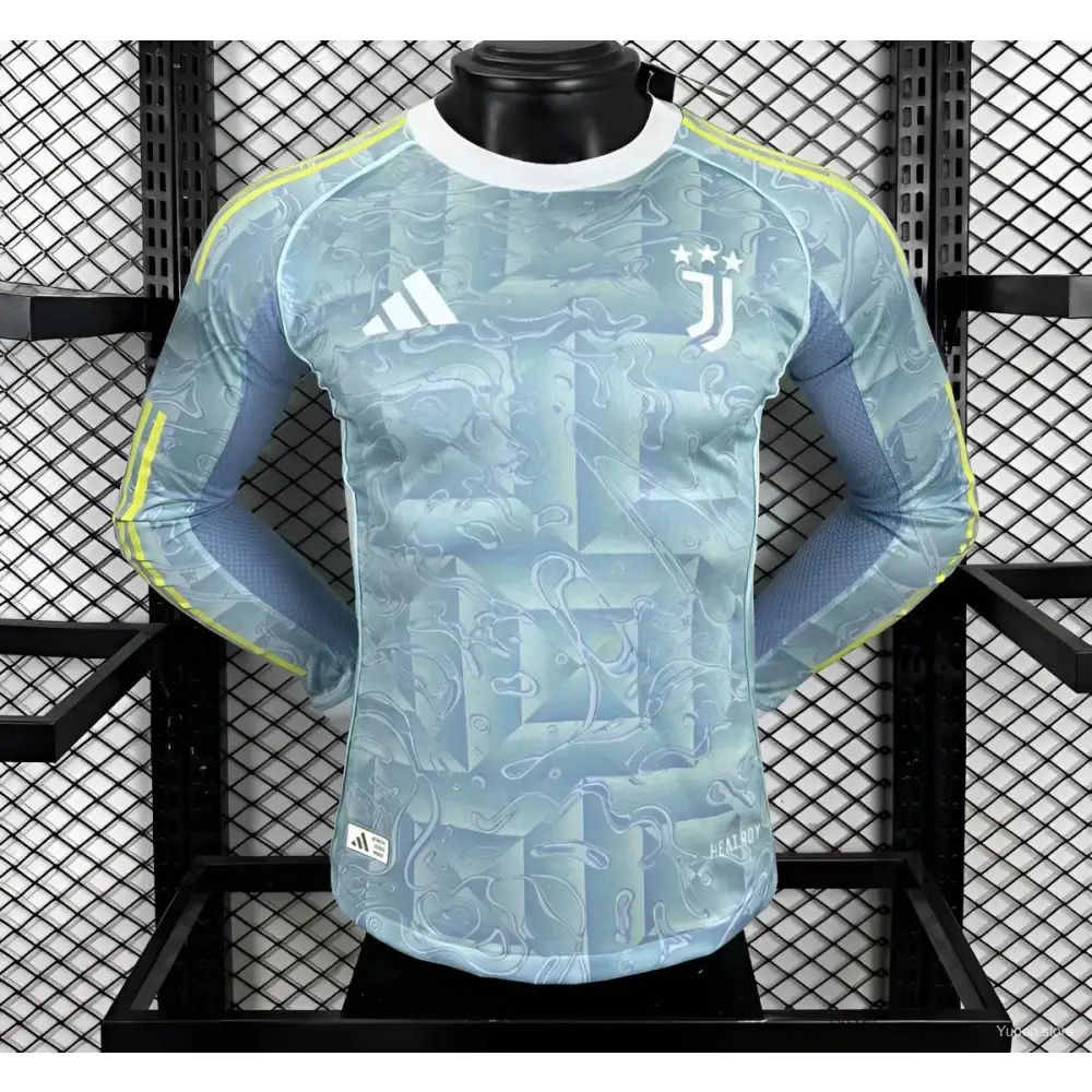 Juventus Auswärtsspieler-Trikot Langarm 2025/2026