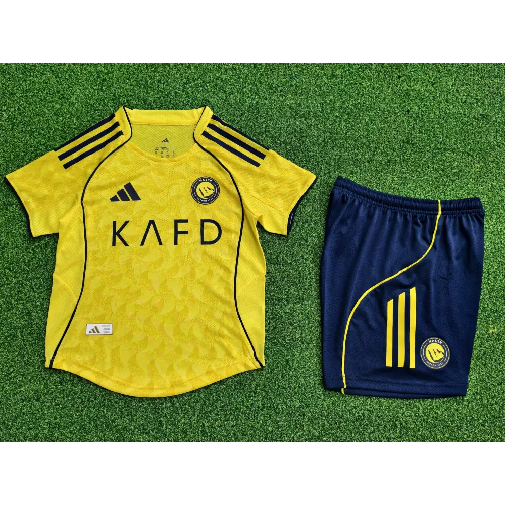 Al-Nassr Kinder Trikot Set Heim 25/26
