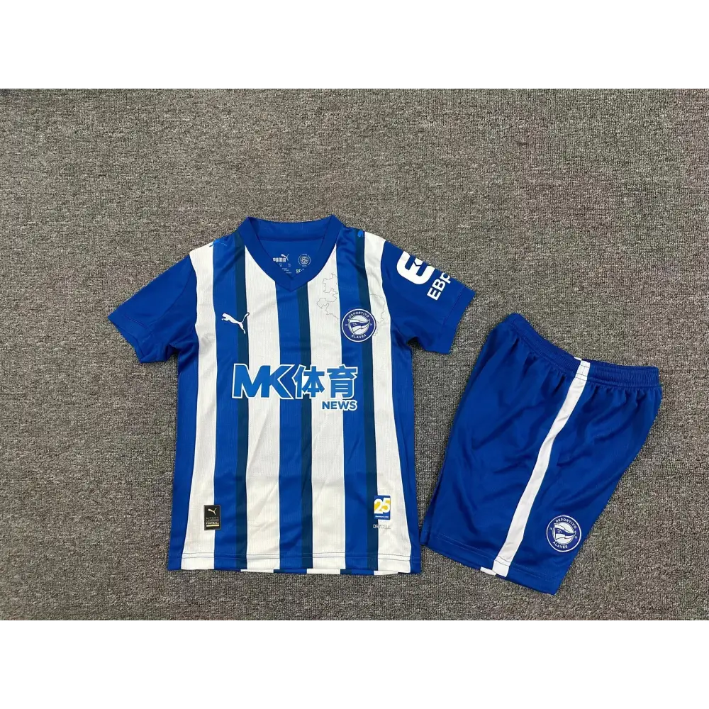 Alaves Home Kids' Kit 2025/2026