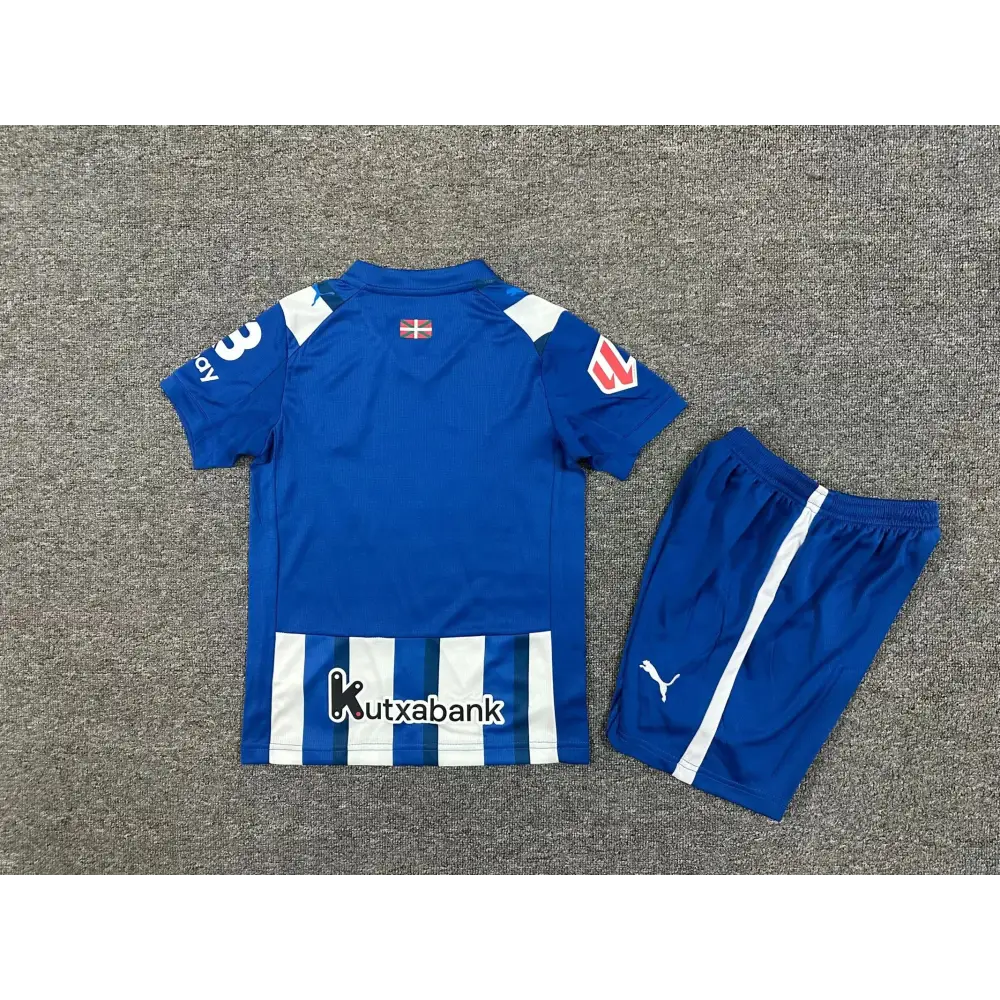 Alaves Home Kids' Kit 2025/2026