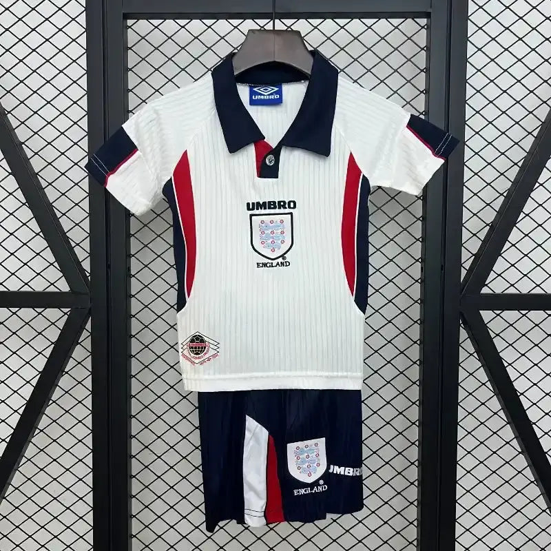 Kids' England Home Retro Kit 1998