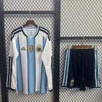 Argentinien Kinder-Heimtrikot Langarm WM 2026