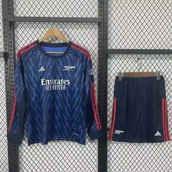 Arsenal Kinder-Auswärtstrikot Langarm 2025/2026