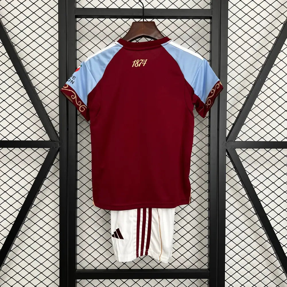 Aston Villa Kinder-Heimtrikot 2025/2026