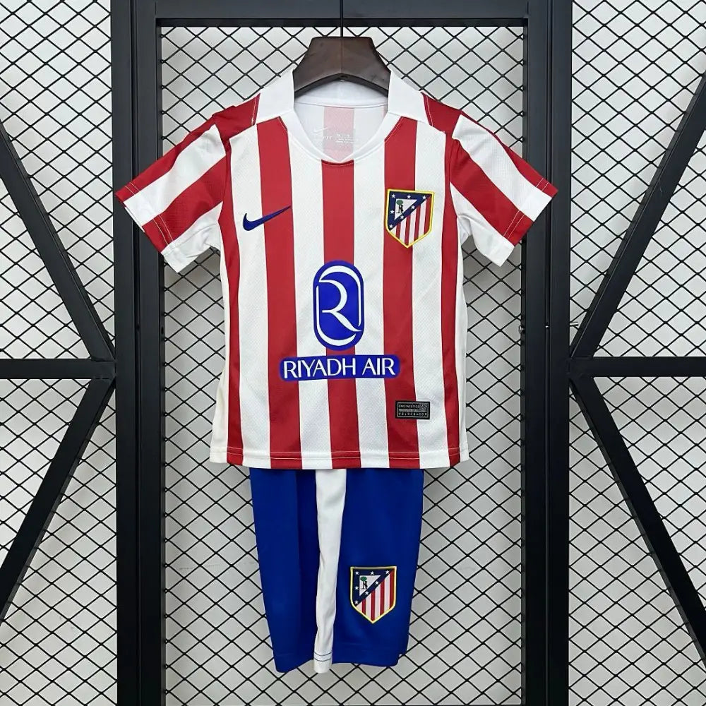 Atlético Madrid Home Kit 2025/2026 Kids