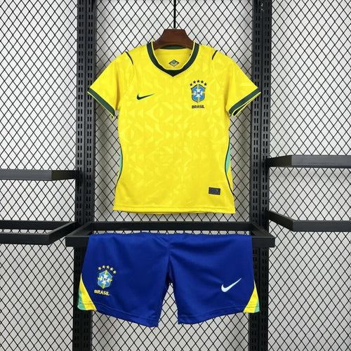 Kit enfant Brésil Domicile Coupe du Monde 2026 Passe D
