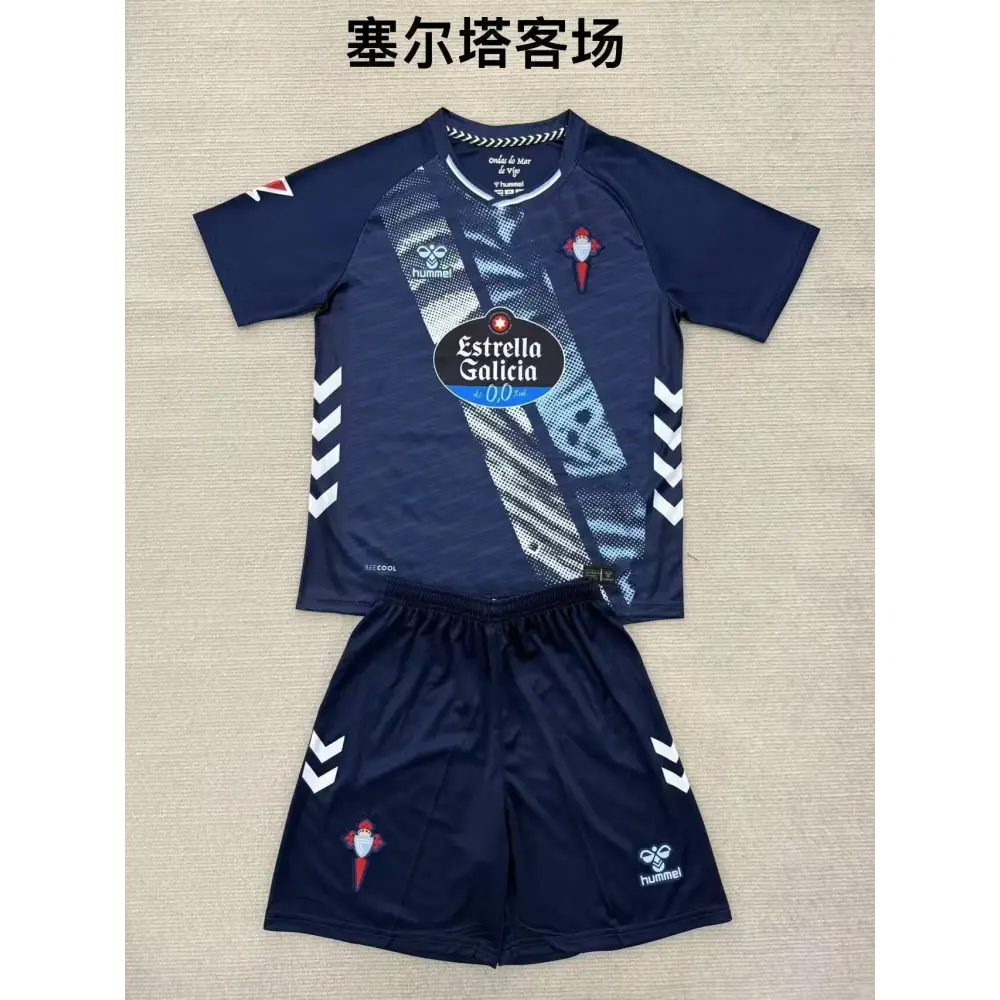 Celta Vigo Auswärts Kinder Trikot-Set 25/26