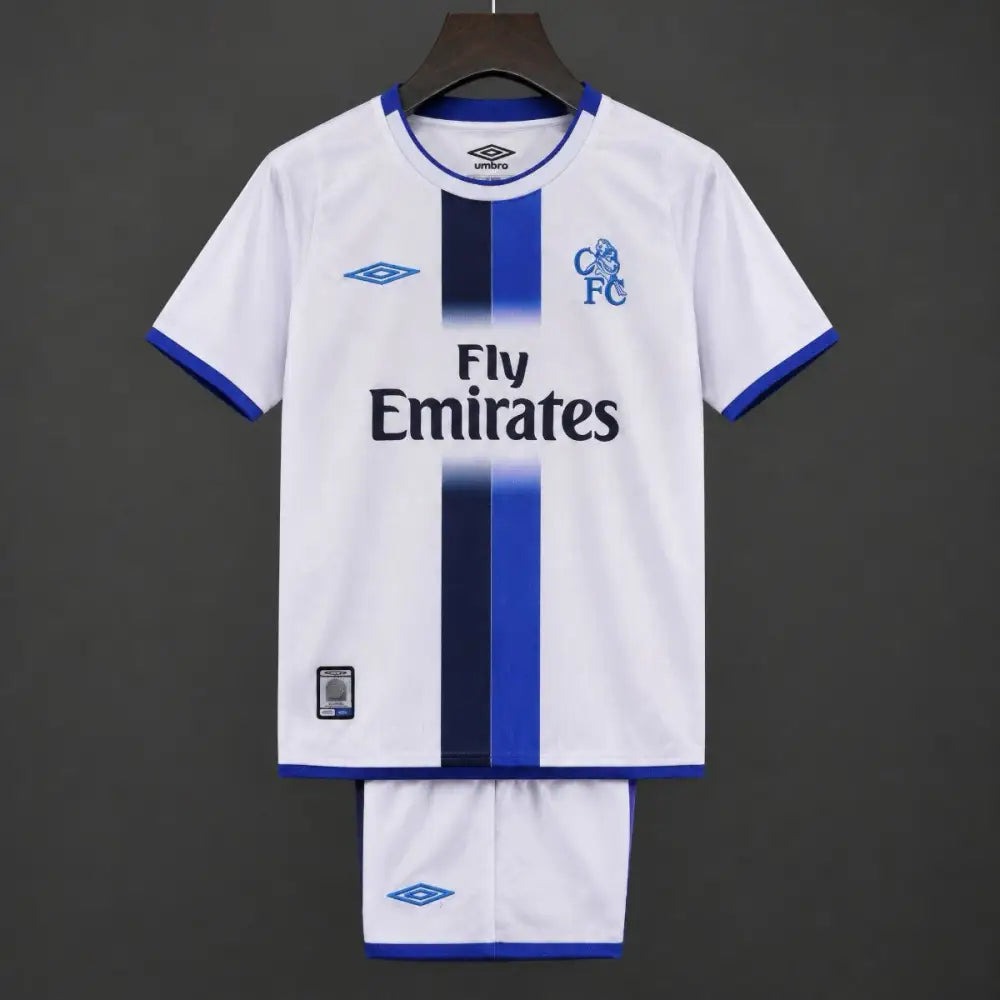 Kit enfant Chelsea Retro Extérieur 2003 Passe D