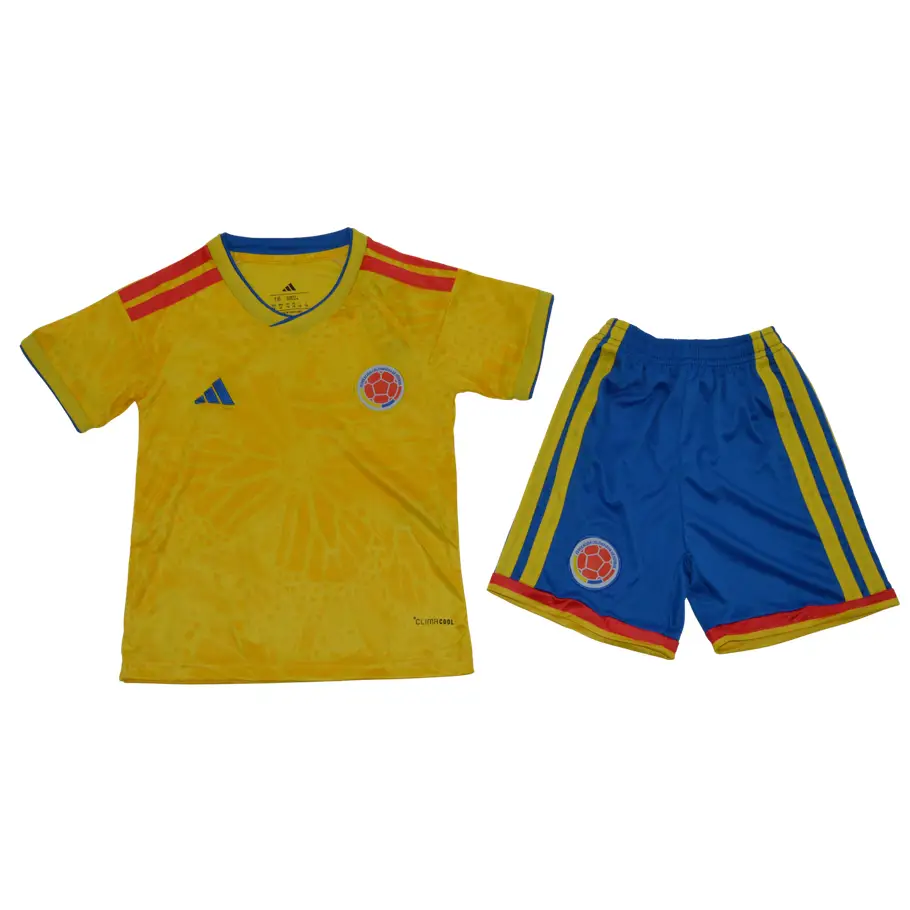 Kolumbien Kinder Heimtrikot Shorts Blau WM 2026