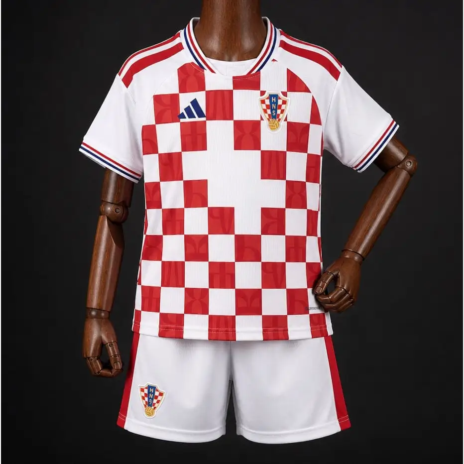 Kit enfant Croatie Domicile 2026/2027 Passe D