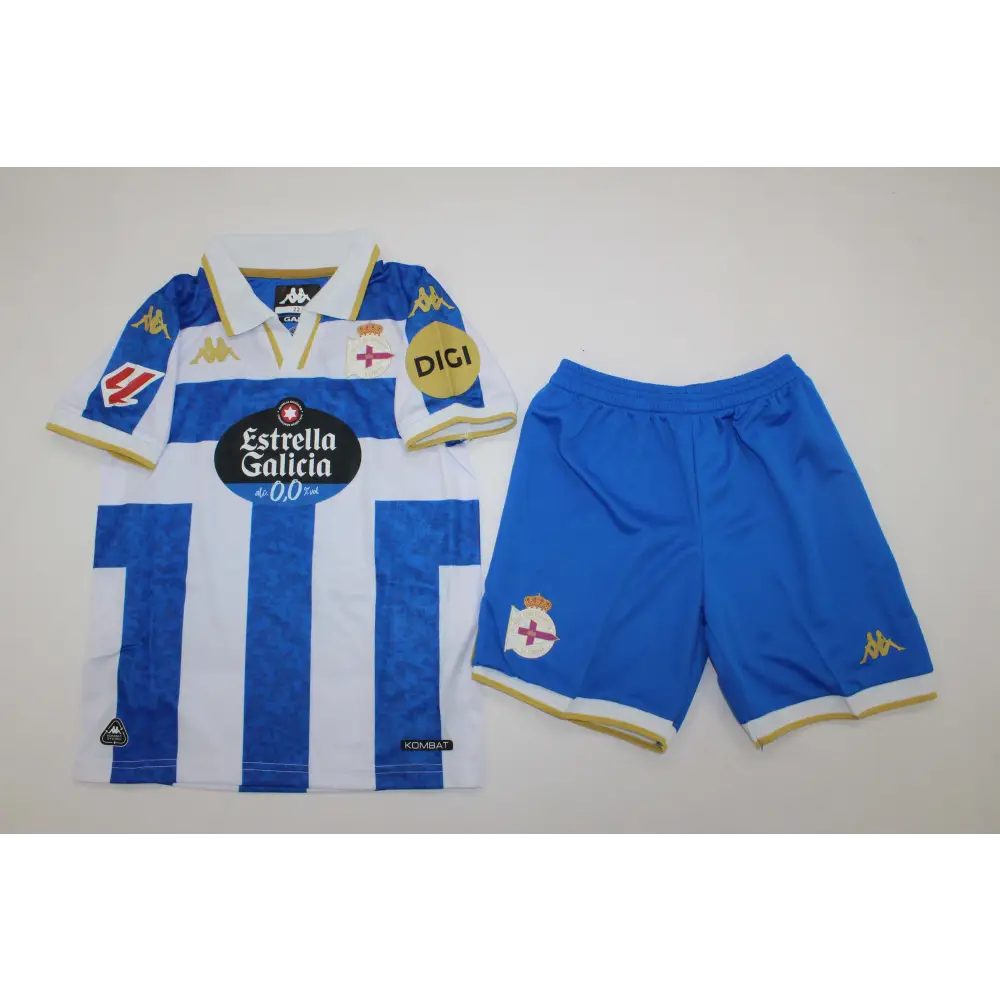Kit Kinder Deportivo La Coruña Heim 2025/2026