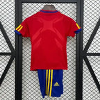 Kids' Spain Home Retro Kit 2010